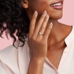 PANDORA Jewelry Elegant Sparkle Cubic Zirconia Ring in Rose - Image 3
